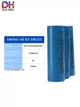 PIN EVE 18650 THÁO KHỐI